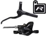 Hydraulische schijfremset Shimano MT200 achter - zonder remschijf - zwart