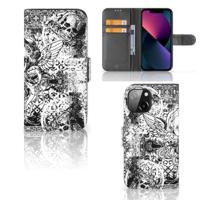 Telefoonhoesje met Naam iPhone 13 Mini Skulls Angel - thumbnail