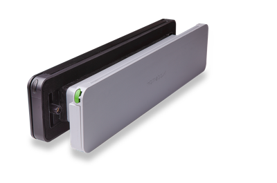 Homebox brievenbus - buitenklep Zwart RAL9005 binnenklep Grijs RAL7047 Homebox brievenbus - buitenklep Zwart RAL9005 binnenklep Grijs RAL7047