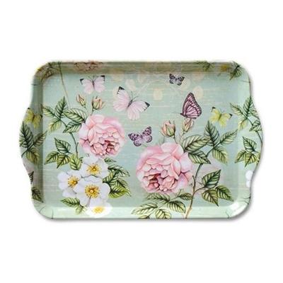Ambiente Tray Botanical groen 13x21cm