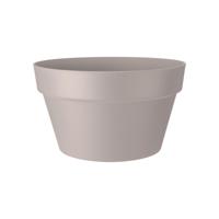 Elho loft urban bowl bloempot 35 warm grijs - thumbnail