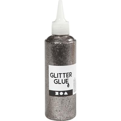 Creativ Company Glitterlijm zilver, 118ml