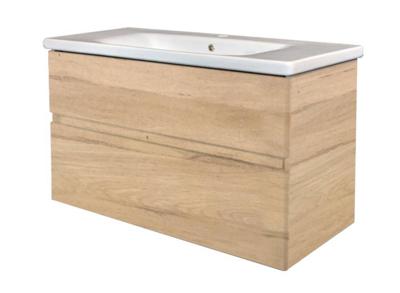 Best Design Badkamermeubel Quick-Greeploos 80x56x44 cm Onderkast + Wastafel Grenen Best Design Badkamermeubel Quick-Greeploos 80x56x44 cm Onderkast + Wastafel Grenen