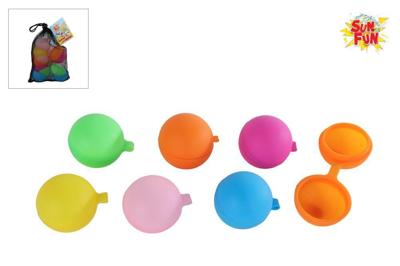 Sun Fun herbruikbare waterballonnen 6cm, 6st.