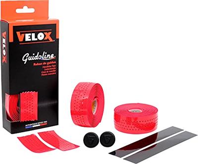 Velox stuurtape gloss soft geperforeerd rood (2st)