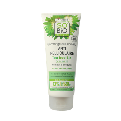 So Bio Etic Haarscrub anti roos tea tree 200 Milliliter
