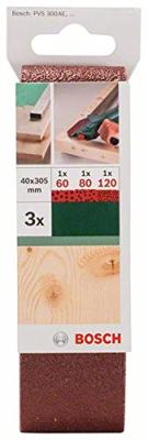 Bosch Accessoires Setschuurband 40X305mm | Rw | Ongeperf | Span | 3-delig - 2609256186