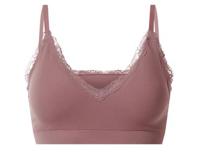esmara Dames bustier met kant (Lichtroze, L (44/46))
