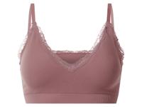 esmara Dames bustier met kant (Lichtroze, L (44/46)) - thumbnail