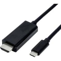 VALUE USB type C - HDMI adapterkabel, 4K, M/M, 1 m - thumbnail