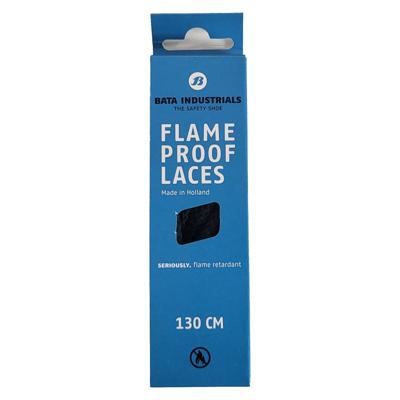 Bata flame proof laces | zwart | maat 100cm - 8712843710580