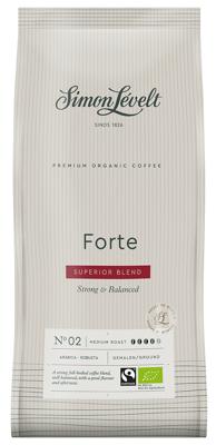 Simon Levelt Forte superior blend gemalen koffie bio 1 Kilogram