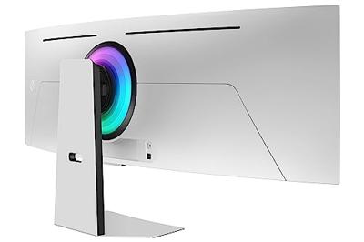 Samsung Monitor Gaming Odyssey OLED G9 (S49CG950), Curvo (1800R), 49 inch, 5120x1440 (DQHD), Smart Hub, 32:9, HDR10+, OLED, 240Hz, 0,03ms, Freesync Premium Pro, Micro HDMI, USB 3.0, DP, luidspreker