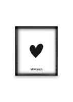 Vtwonen Photo frame wood black 30x35x4cm - thumbnail