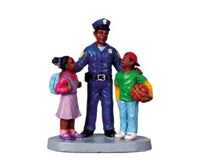 Kerstfiguur To protect and serve LEMAX - Lemax