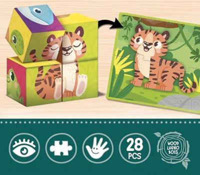 Houten en kartonnen spel voor verenigingen - LISCIANI - Behendigheid en observatie Houten en kartonnen spel voor verenigingen - LISCIANI - Behendigheid en observatie