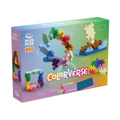 Plus-Plus BIG Learn to Build colorverse: 60 stuks (3998)