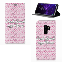 Samsung Galaxy S9 Plus Design Case Flowers Pink DTMP - thumbnail