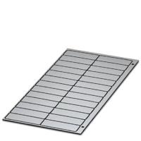 Phoenix Contact 0807009 GPE 45X14 SR/R Apparaatmarkering Montagemethode: Plakken Markeringsvlak: 45 x 14 mm Zilver Aantal markeringen: 260 10 stuk(s) - thumbnail