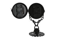 Tafelklok Home ESPRIT Zwart Zilverkleurig - thumbnail