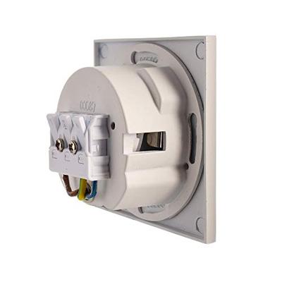 Deko Light Abdeckung eckig weiß Auge für Alwaid 930491 Afdekking Wit (RAL 9016)