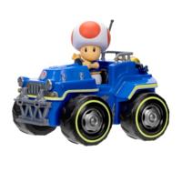Super Mario Bros Movie - Toad Figure with Kart - thumbnail