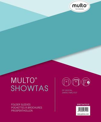 Showtas Multo A5 17-gaats PP 0.14mm glad 10 stuks
