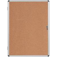 Pergamy glazen vitrine met kurken achtergrond ft 6 x A4 - thumbnail