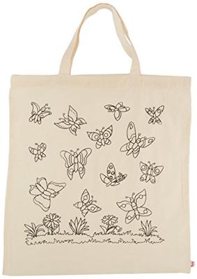 Goki katoenen tas - vlinder