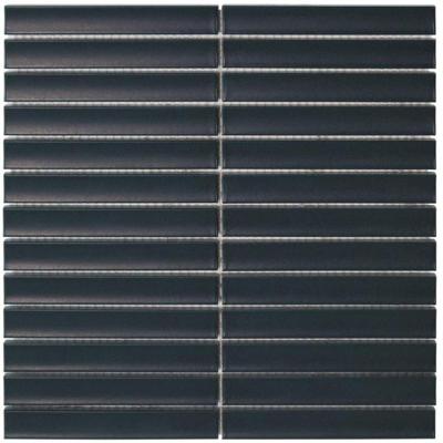 Mozaïek Sevilla Kit-Kat 29.6x29.9 cm Geglazuurd Porselein, Mat Navy Blue The Mosaic Factory