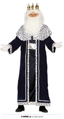 Drie Koningen Kostuum Caspar Blauw Volwassenen