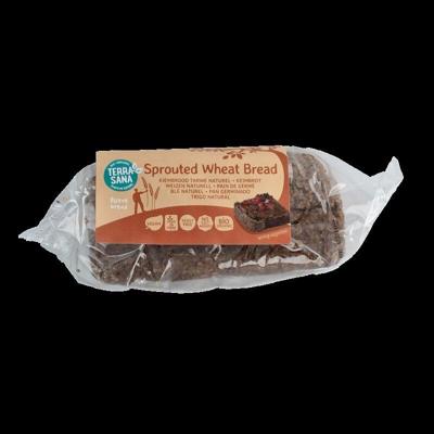 Gekiemd brood naturel / tarwe bio 400 Gram Gekiemd brood naturel / tarwe bio 400 Gram