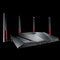 ASUS DSL-AC88U Dual-band (2.4 GHz / 5 GHz) Gigabit Ethernet Zwart draadloze router - thumbnail