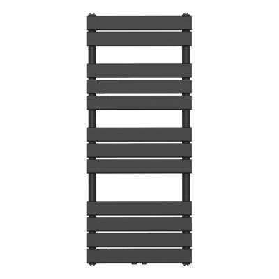Handdoekradiator BWS Ress Middenaansluiting 681W 120x50 cm Zwart Handdoekradiator BWS Ress Middenaansluiting 681W 120x50 cm Zwart