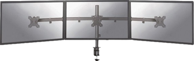 Neomounts FPMA-D550D3BLACK Tafelbeugel voor monitor 25,4 cm (10) - 68,6 cm (27) Zwenkbaar, Roteerbaar, Kantelbaar, In hoogte verstelbaar Zwart Neomounts FPMA-D550D3BLACK Tafelbeugel voor monitor 25,4 cm (10) - 68,6 cm (27) Zwenkbaar, Roteerbaar, Kantelbaar, In hoogte verstelbaar Zwart