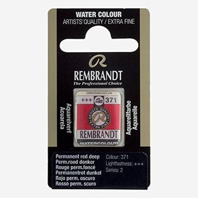 Rembrandt Aquarelverf Napje - Permanentrood Donker #371