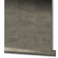 Marburg Travertino Behang met gevlochten wickerlook - 33383 - thumbnail