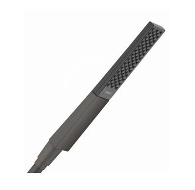 Hansgrohe Rainfinity handdouche staaf 10cm brushed black chrome 26866340 Hansgrohe Rainfinity handdouche staaf 10cm brushed black chrome 26866340