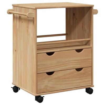 Keukentrolley OTTA 71x45x80 cm massief grenenhout Keukentrolley OTTA 71x45x80 cm massief grenenhout