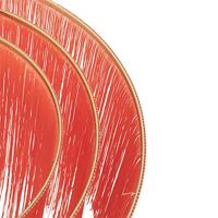 QAZQA Oosterse plafondlamp goud roze kap met franjes - Franxa - thumbnail