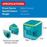 Maped elektrische potloodslijper op batterijen, in ophangdoos - thumbnail