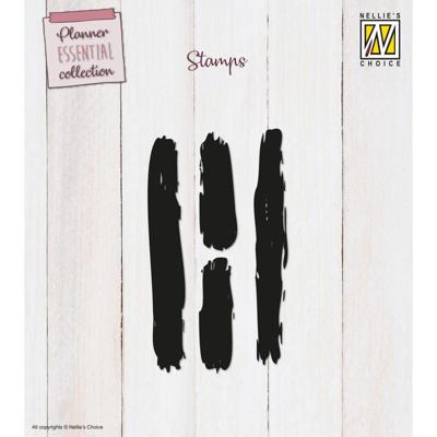 Nellie's Choice • clear stamps stripes 4st.