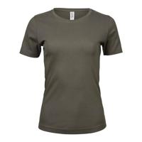 Tee Jays TJ580N Women´s Interlock Tee - Deep Green - M - thumbnail