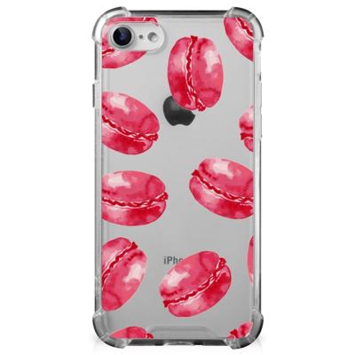 iPhone SE 2022/2020 | iPhone 8/7 Beschermhoes Pink Macarons iPhone SE 2022/2020 | iPhone 8/7 Beschermhoes Pink Macarons
