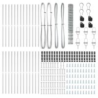 Weidehekwerk Zilver 50 x 1.6 m Gegalvaniseerd staal - thumbnail