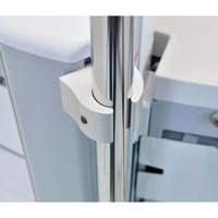 Ergotron Infuus statief-klem Geschikt voor serie: Ergotron StyleView wagen Aluminium - thumbnail