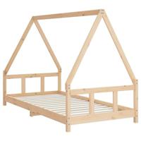 Kinderbedframe 90x190 cm massief grenenhout - thumbnail