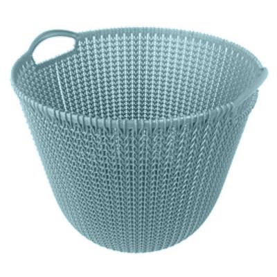 Curver opbergmand knit rond l 30 l mistblauw