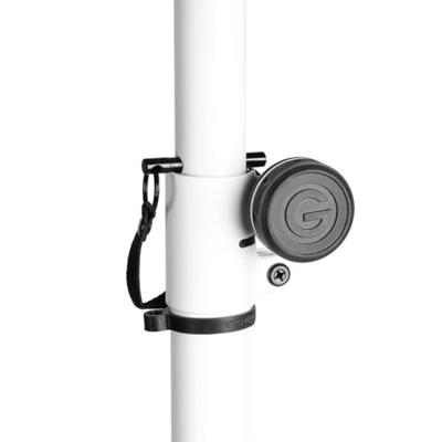 Gravity SP5211W Luidsprekerstatief aluminium 35mm wit - thumbnail
