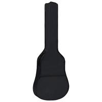 VidaXL Gitaartas voor 1/2 (34") klassieke gitaar 94x35 cm stof zwart - thumbnail